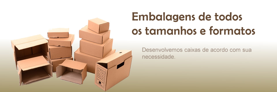 Embalagens de Todos os Tamanhos
